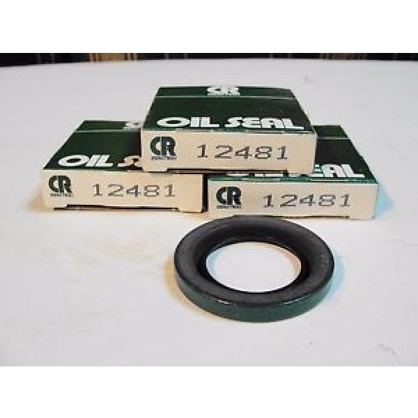 LOT OF 3  NEW CHICAGO RAWHIDE OIL SEALS 12481 CR Free Shipping #1 image