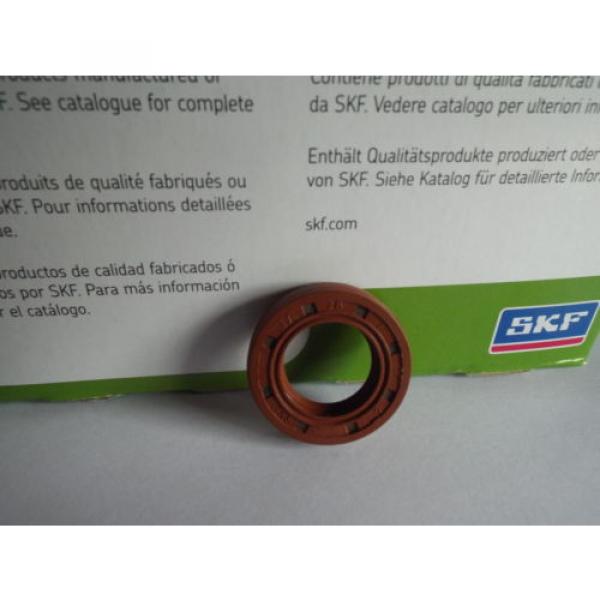 Oil Seal SKF Viton 17x28x7mm Double Lip R23/TC #1 image