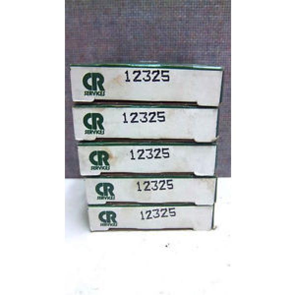 LOT OF 5 CR CHICAGO RAWHIDE OIL SEALS 12325 NEW 12325 #1 image