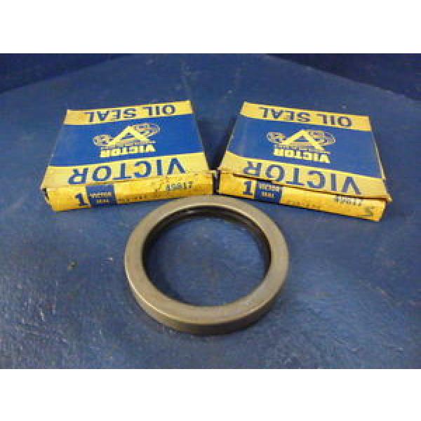 Victor Oil Seal 49817 Lot Of 2 Oil Seals #1 image