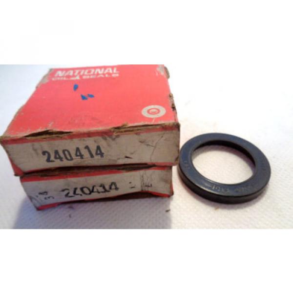 NEW IN BOX LOT OF 2 NATIONAL 240414 OIL SEAL #1 image