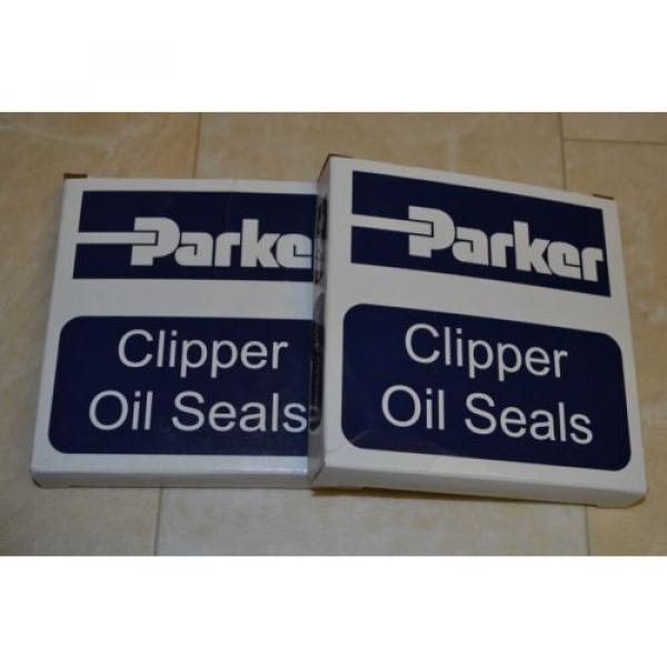 PARKER (LOT OF 2) CLIPPER OIL SEALS - 4801 - H1L5 - 1QTR15  NEW - FREE SHIPPING! #1 image