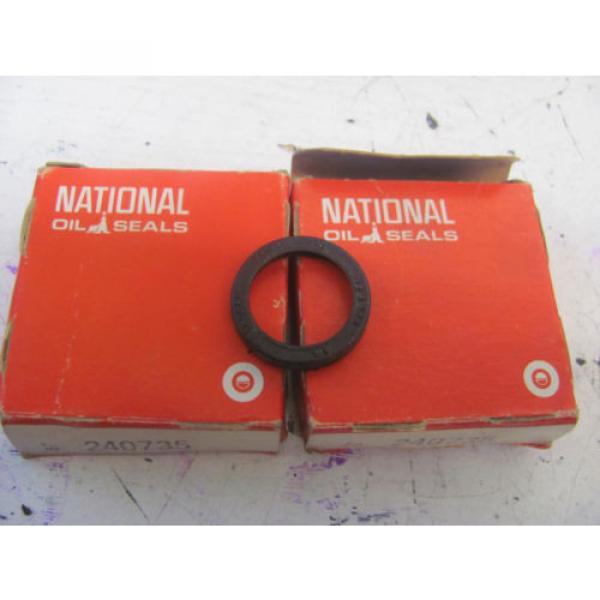 LOT OF 2 national 24035 oil seal #2 image