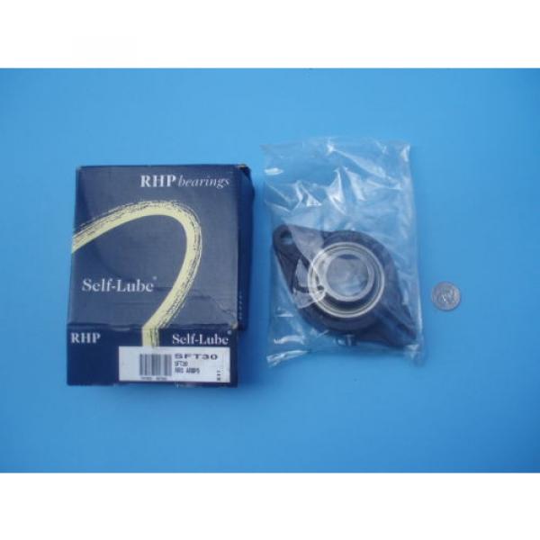 New RHP Bearing SFT35  1035-35G  - 2 Bolt 35mm Flange Bearing #1 image