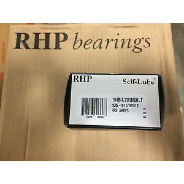 RHP BEARING 1045-1.11/16GHLT self lube bearing insert #1 image